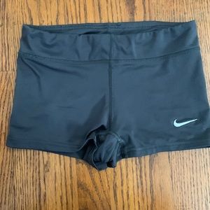 Dark grey nike shorts